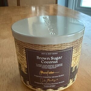 Bath & Body Works 3 wick Brown Sugar Coconut